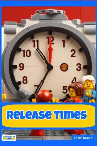 Time LEGO Release New Sets