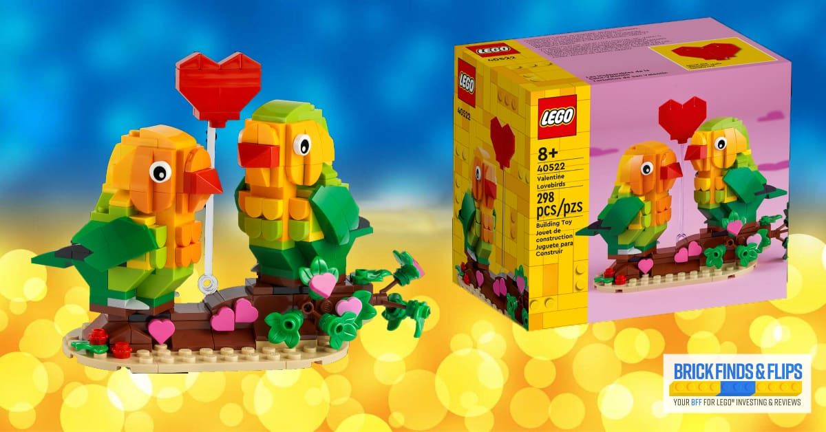 Lego 40522 Valentine’s Day Valentine Lovebirds Review