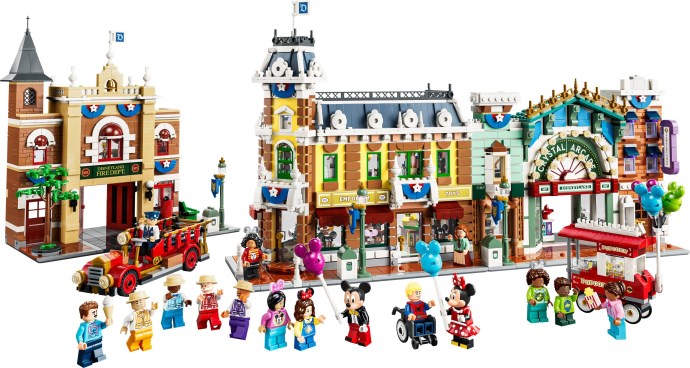 LEGO Disney Main Street U.S.A. (43302): 16 Minifigures