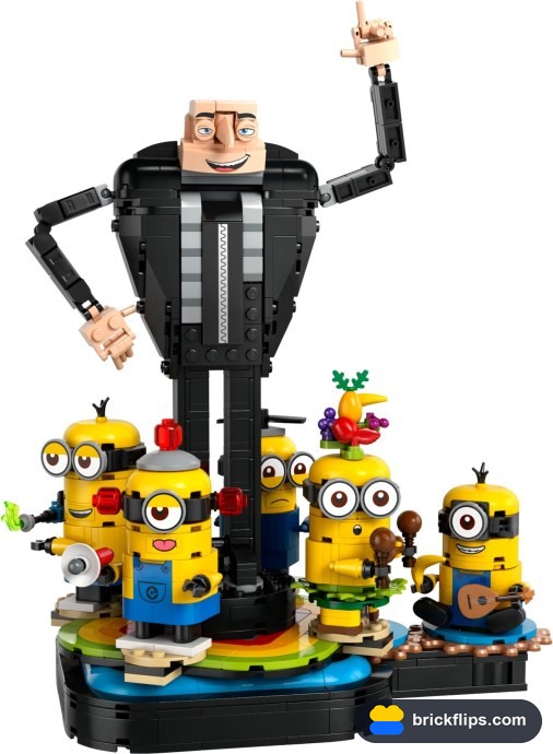 LEGO Brick-Built Gru (75582) Review: Weird, Cheap, and Kind of Great