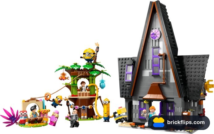 LEGO Gru's Family Mansion (75583) Review: Nine Minifigs, One House